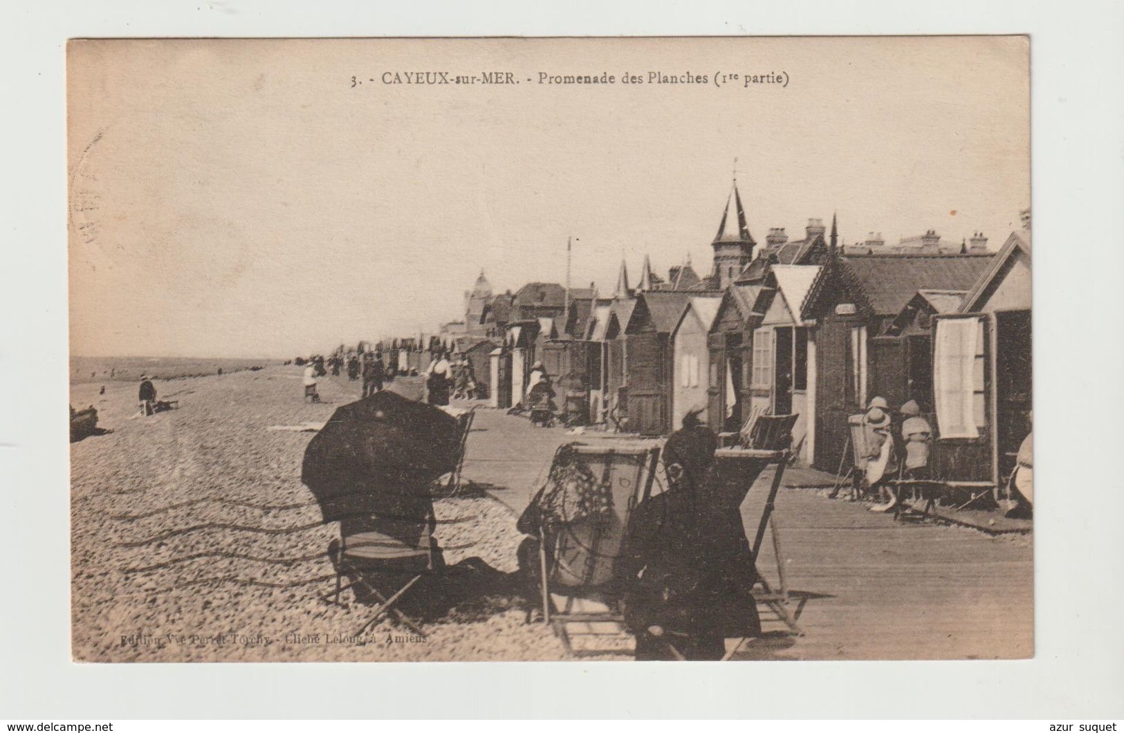 FRANCE / CPA / CAYEUX SUR MER / 1922 - Cayeux Sur Mer