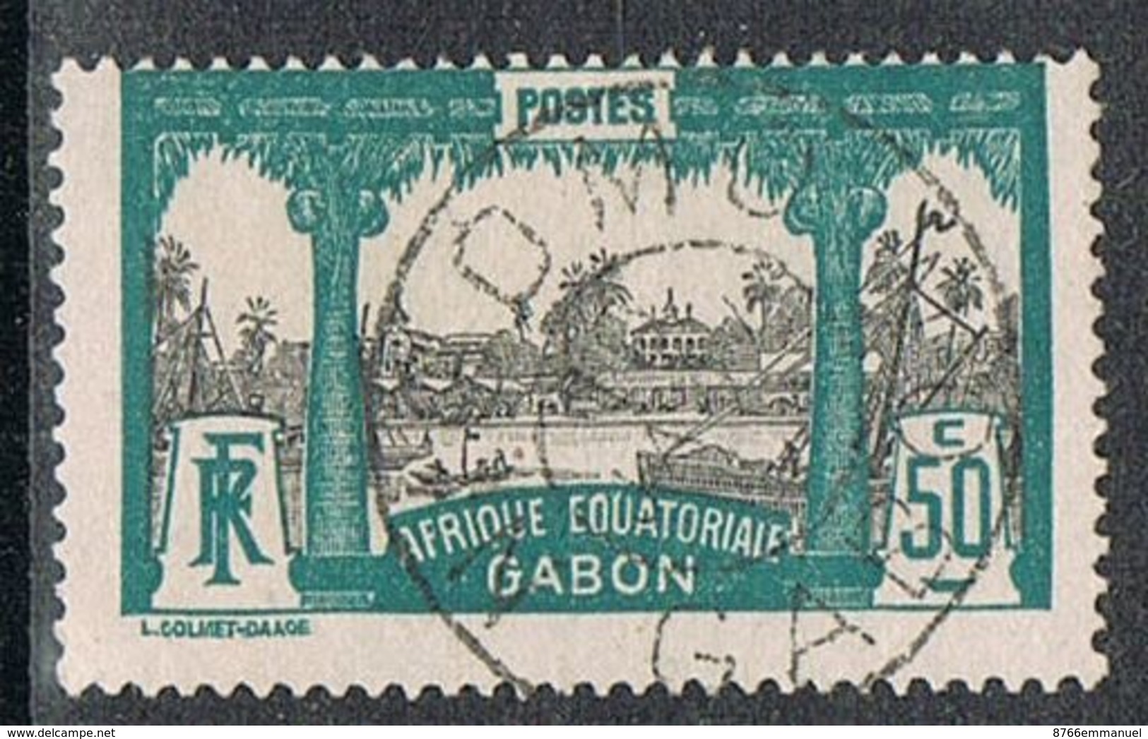 GABON N°61  Oblitération De N'GOMO - Gebraucht