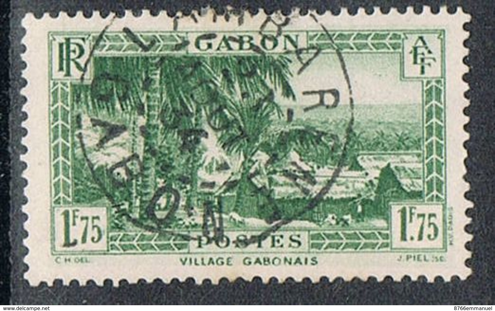 GABON N°141A  Oblitération De LAMBARENE - Gebraucht