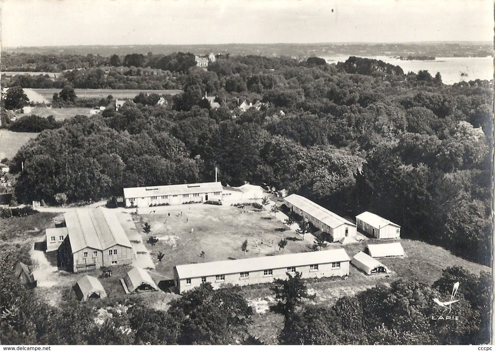 CPSM Beg Meil Colonie De Quimper Vue Aérienne - Beg Meil