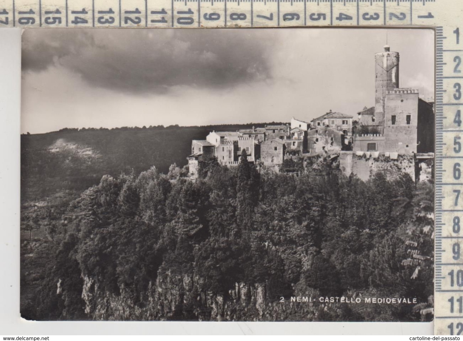 Castelli Castle  Chateau Nemi Castello Medioevale Vg  1951 - Castles