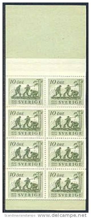 ZWEDEN 1956 Postzegelboekje 20x10õre Spoorwegen PF-MNH-NEUF - 1951-80