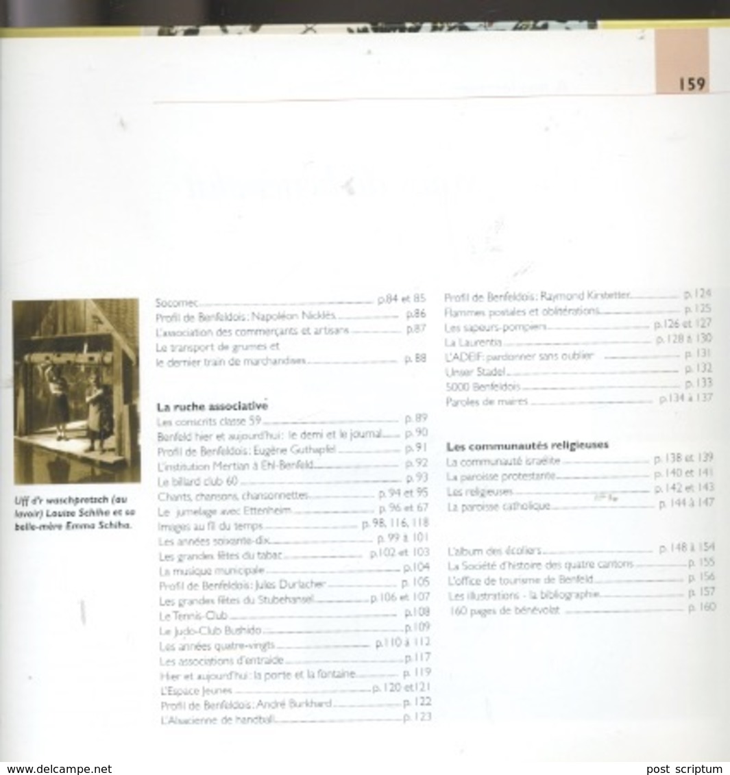 Livres - Alsace - Benfeld - Images Au Fil Du Temps - Alsace