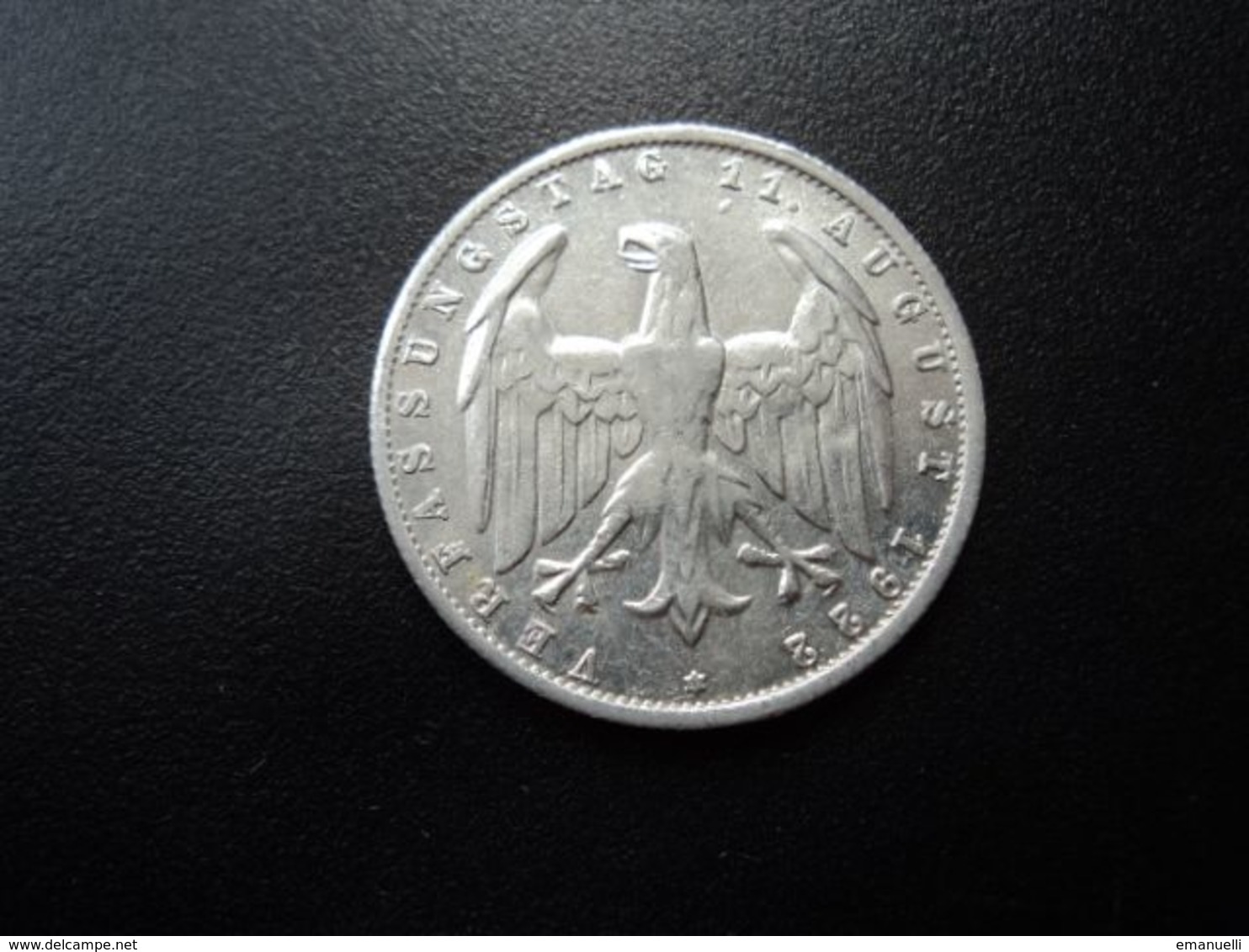 ALLEMAGNE * : 3 MARK   1922 G    KM 29      SUP+ - 3 Mark & 3 Reichsmark