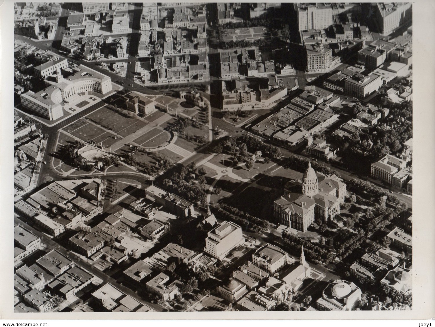 Photo Vue Générale De Denver ,capitale De L état De Colorado ,de L Agence Américaine USIS - Orte