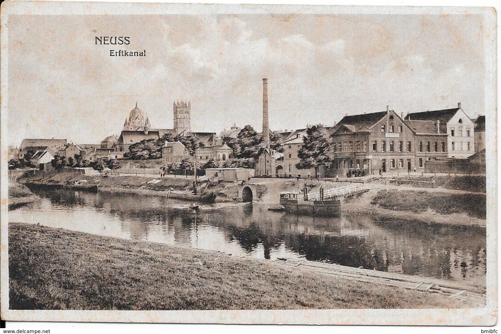 1919 - NEUSS - Erftkanal - Neuss