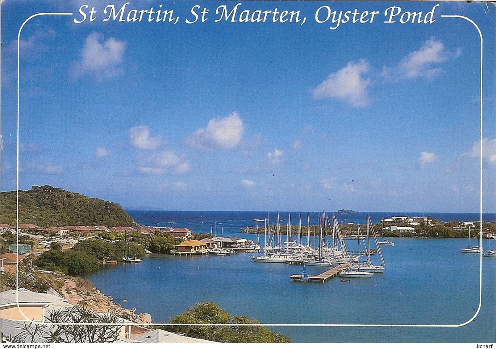 CP De  St MARTIN / St MAARTEN " Oyster Pond - L'étang Aux Huitres " - Saint-Martin