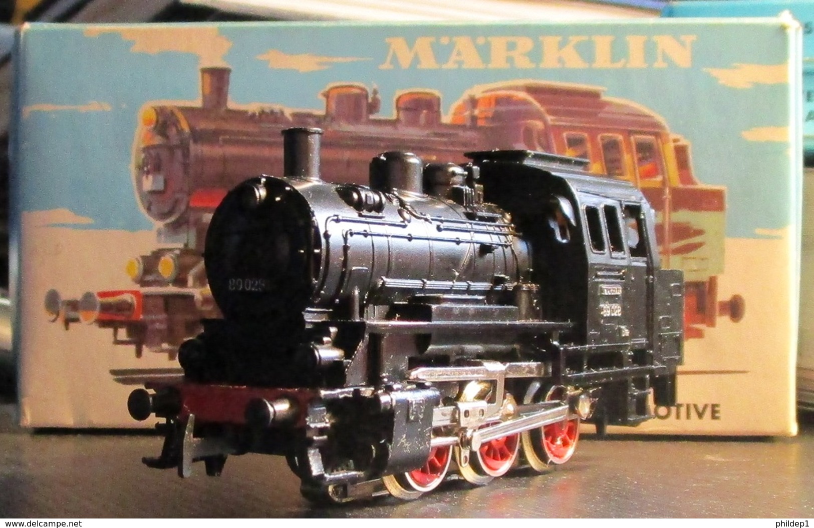 Marklin HO. Très Belle Locomotive N° 3000. En Parfait état De Fonctionnement Et Testée. Avec Boite D'origine - Locomotives