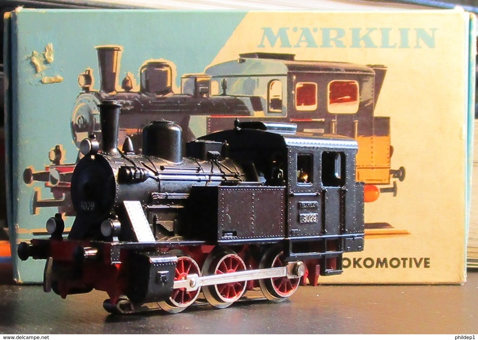 Marklin HO. Très Belle Locomotive N° 3039. En Parfait état De Fonctionnement Et Testée. Avec Boite D'origine - Locomotive