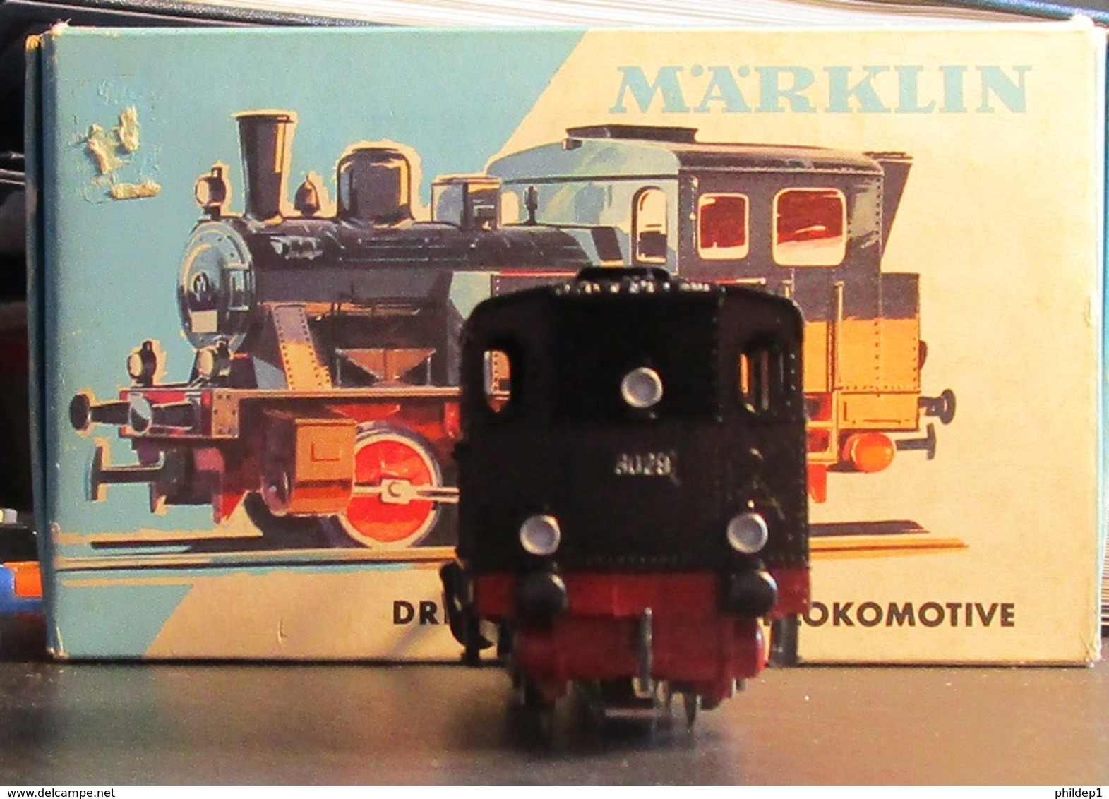 Marklin HO. Très Belle Locomotive N° 3039. En Parfait état De Fonctionnement Et Testée. Avec Boite D'origine - Locomotives