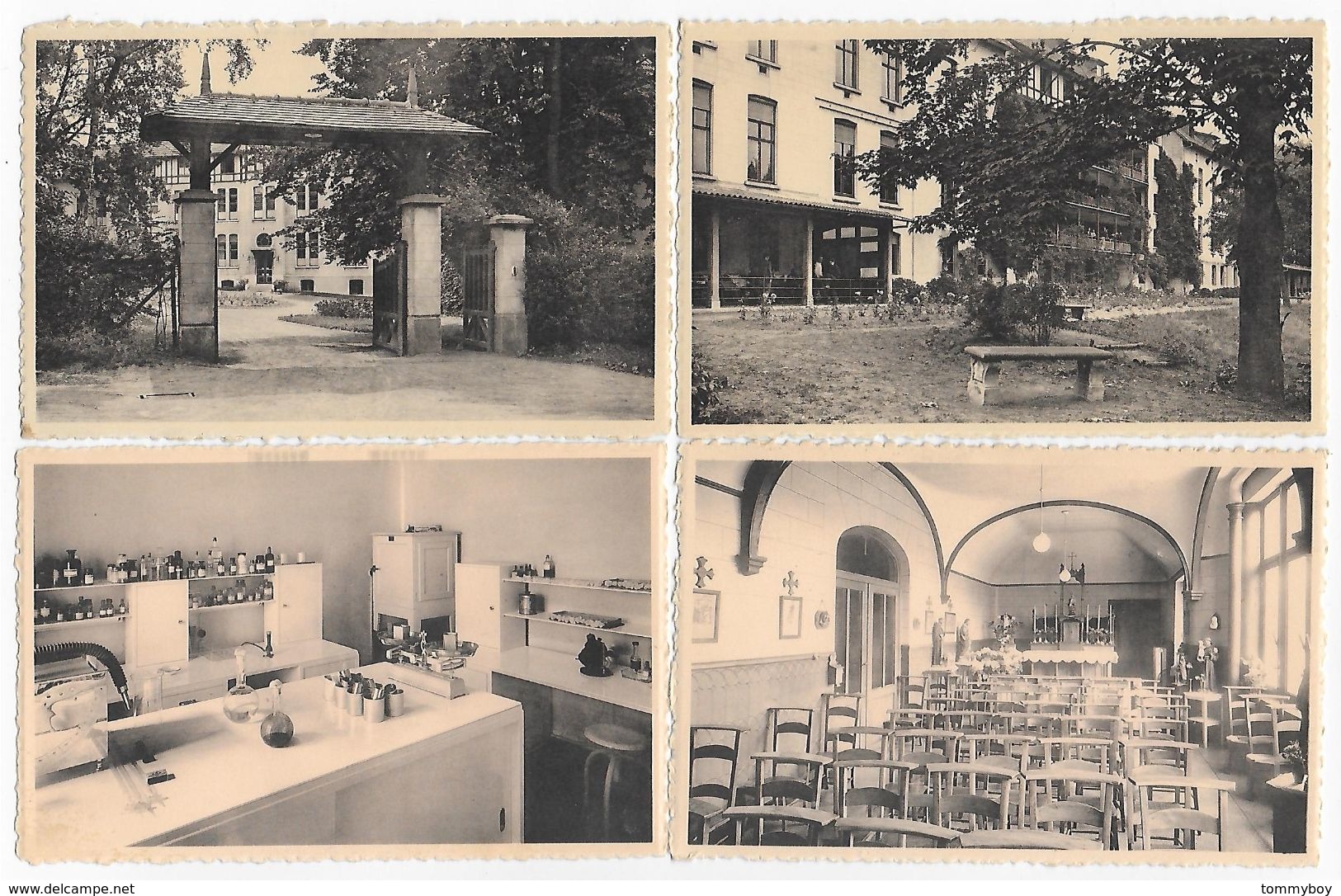 4 CPA Buyzingen, Sanatorium Rose De La Reine - Lille