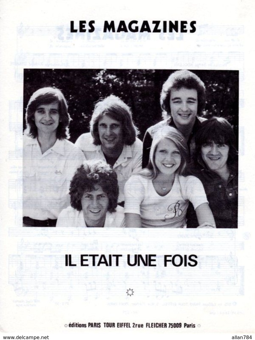 1975 - PARTITION " LES MAGAZINES " PAR GROUPE " IL ETAIT UNE FOIS " - EXC ETAT COMME NEUF - - Other & Unclassified