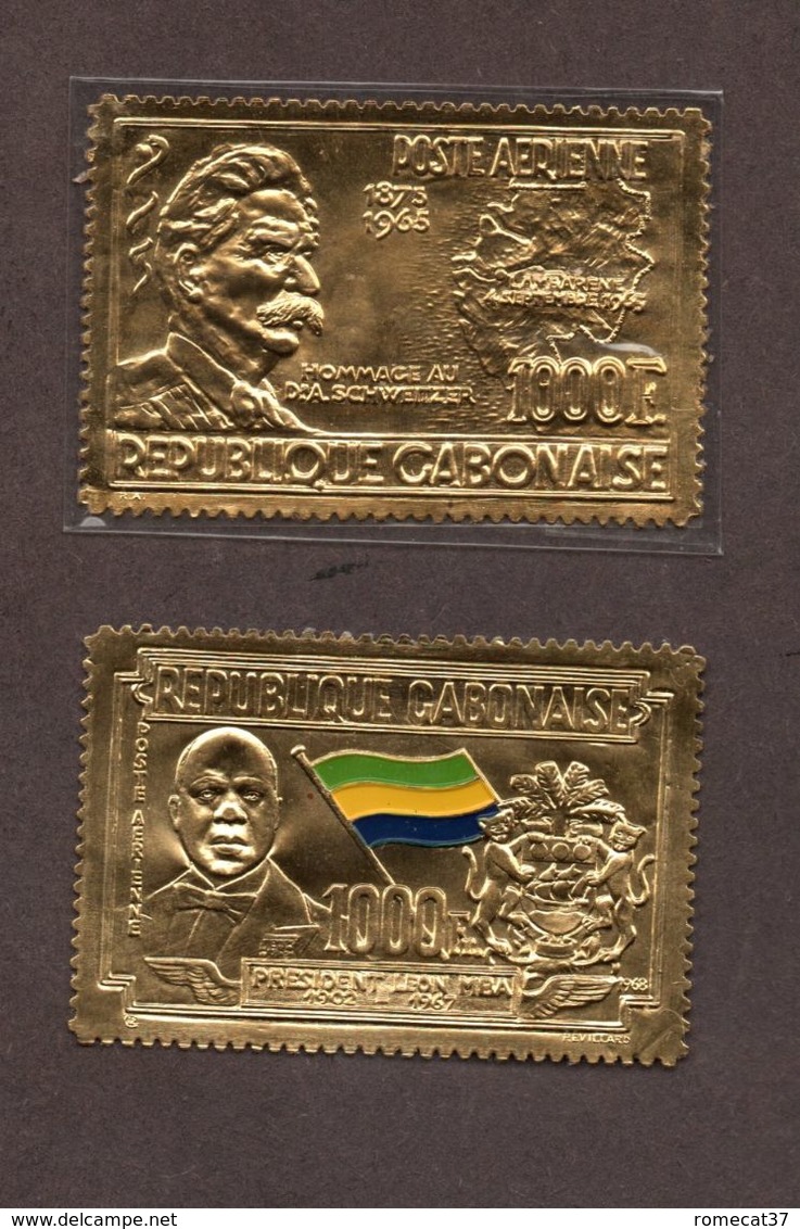 Gabon PA N°41,76 N** LUXE Cote 100 Euros !!!RARE - Gabon (1960-...)
