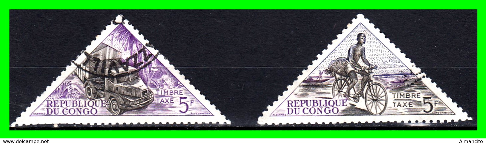 REPUBLIQUE DU CONGO SELLOS TIMBRE TAXA - Unused Stamps