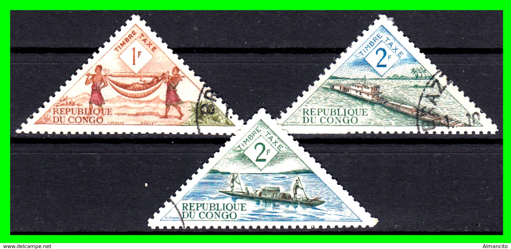 REPUBLIQUE DU CONGO SELLOS TIMBRE TAXA - Unused Stamps
