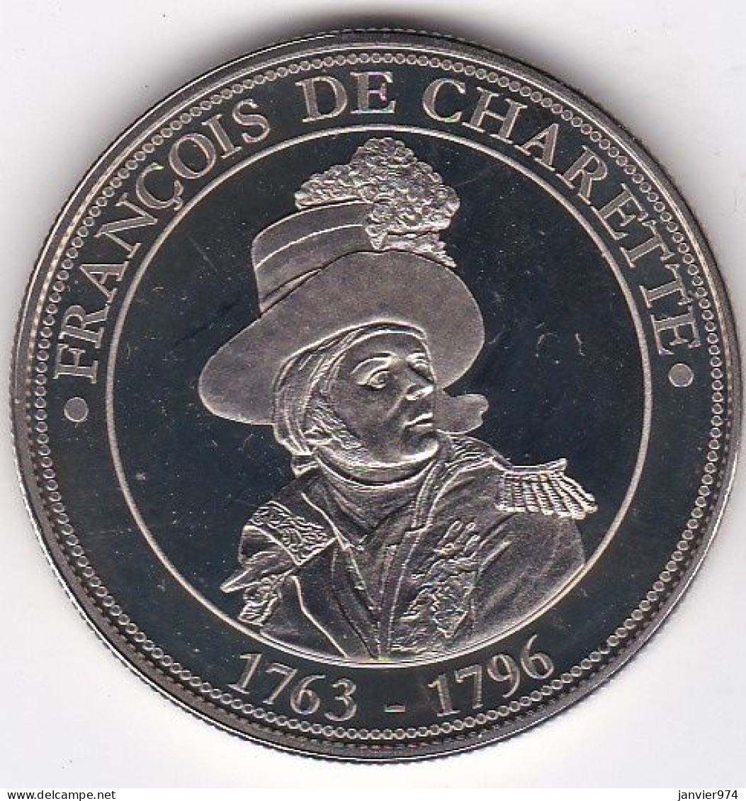 Médaille Révolution Française, François De Charrette 1763 - 1796. FDC - Autres & Non Classés