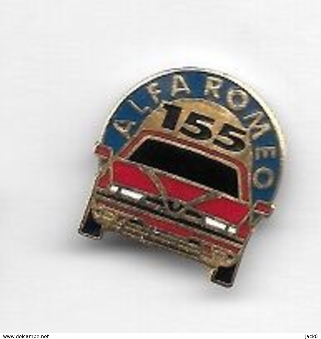 Pin's  Automobile  ALFA  ROMEO  155  Rouge - Alfa Romeo