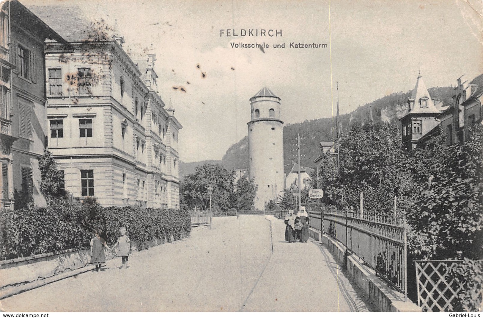 Feldkirch Volksschule Und Kazenturm - Feldkirch