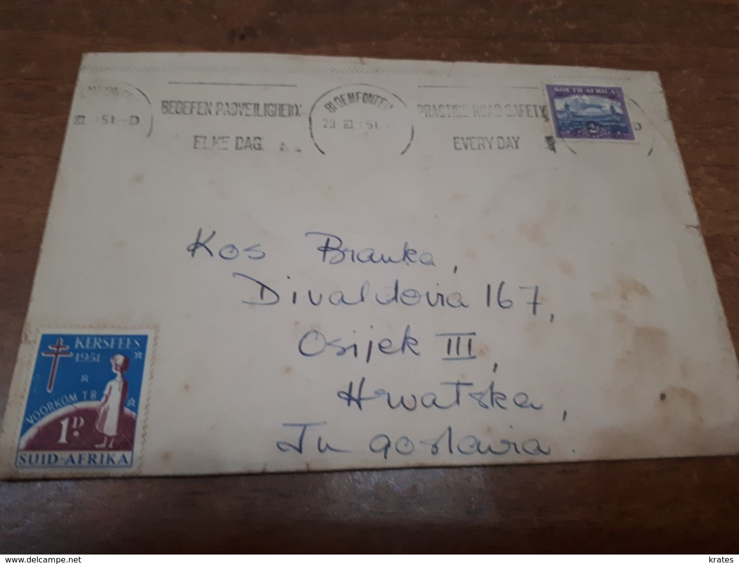 Old Letter - South Africa - Africa (Other)