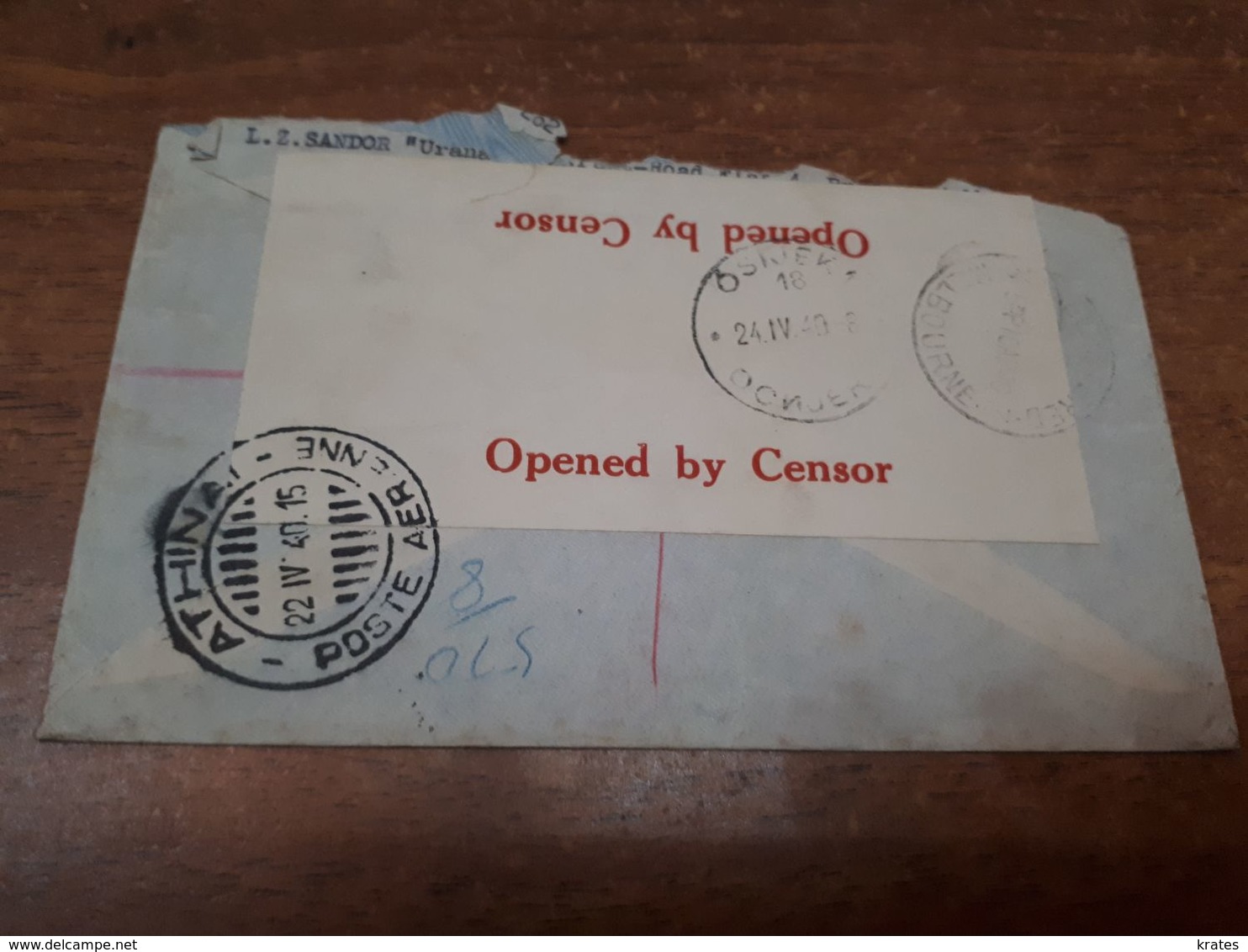 Old Letter - Australia - Other & Unclassified