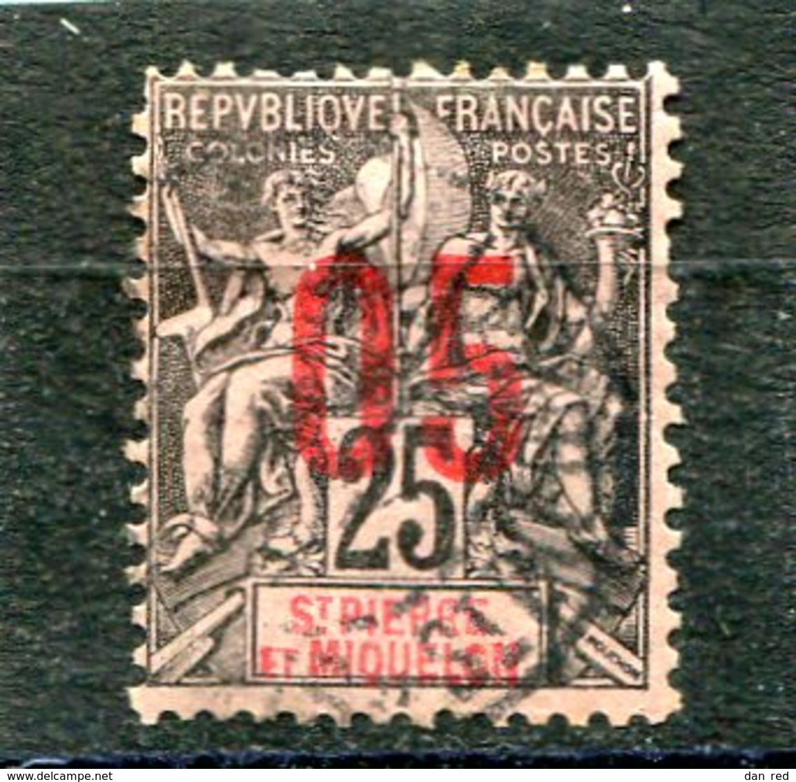 SAINT-PIERRE ET MIQUELON  N°  98  (Y&T)  (Oblitéré) - Used Stamps