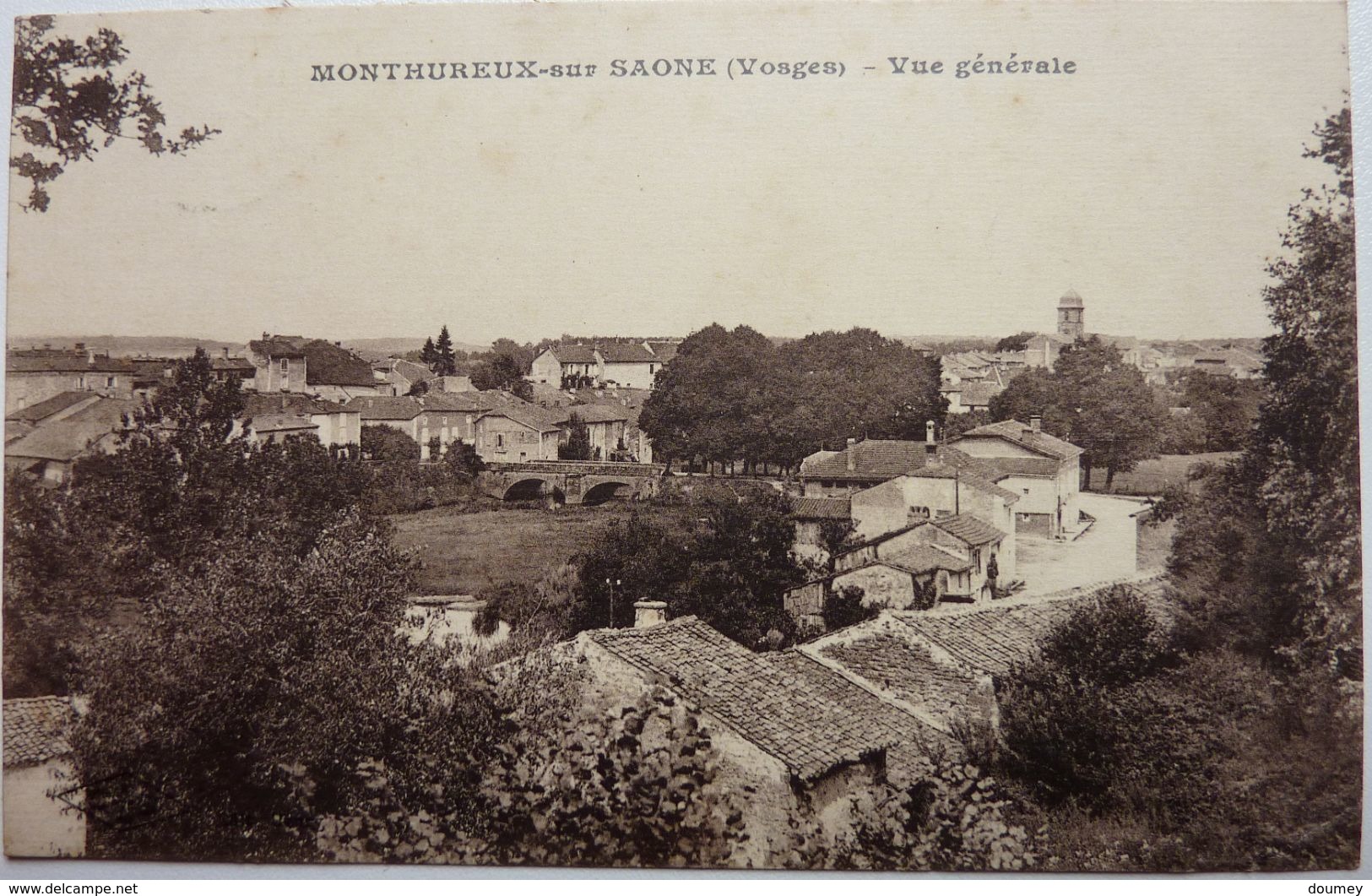 VUE GÉNÉRALE - MONTHUREUX Sur SAÔNE - Monthureux Sur Saone