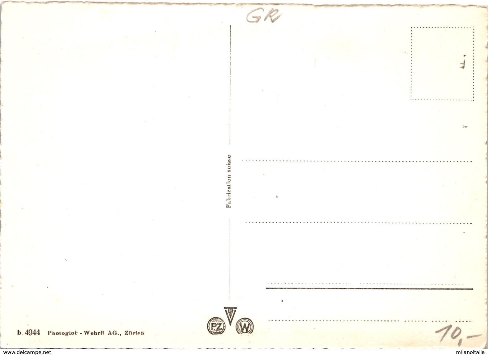 St. Bernhardinstrasse Bei Hinterrhein (4944) - Hinterrhein