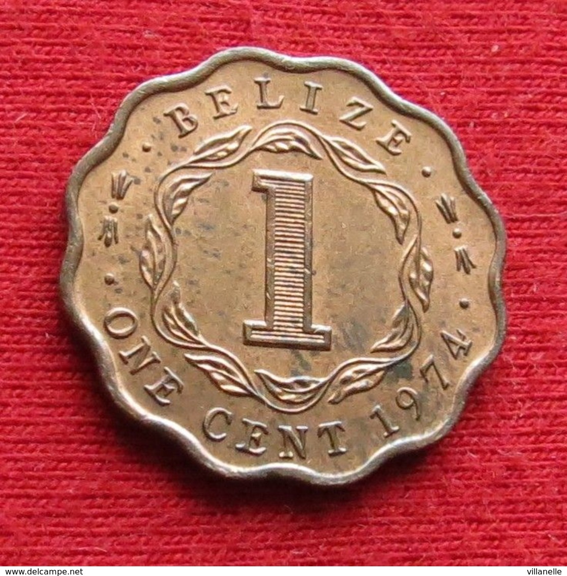 Belize 1 Cent 1974 KM# 33  Beliz Belice One Cent - Belize