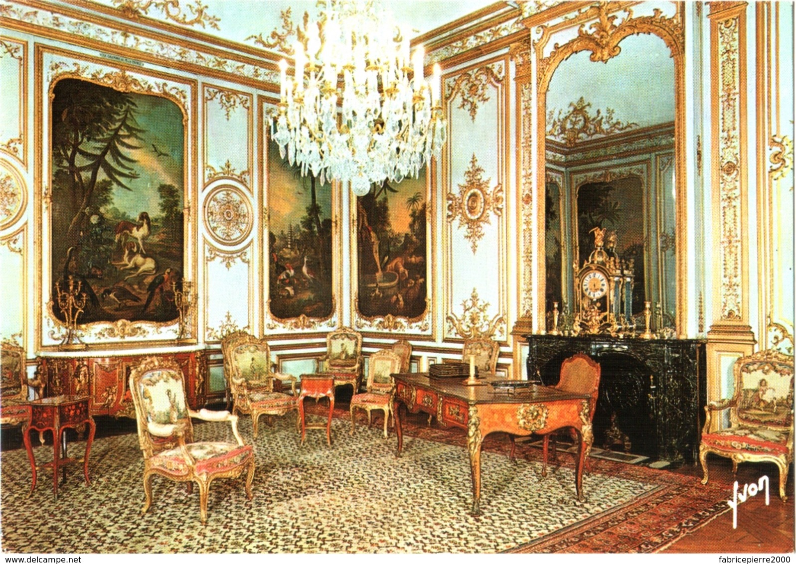 CPM 60 (Oise) Chantilly - Château, Musée Condé. Chambre De Monsieur Le Prince TBE - Chantilly