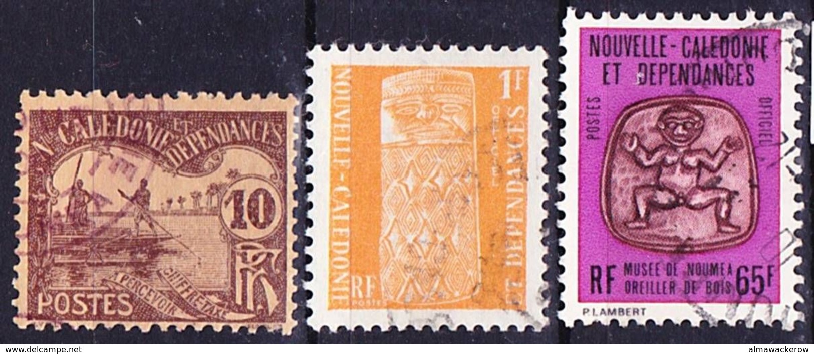 Nouvelle Calédonie 1906-1980 Lot Postes Officiel Et Timbre-taxe Oblitéré O - Dienstzegels