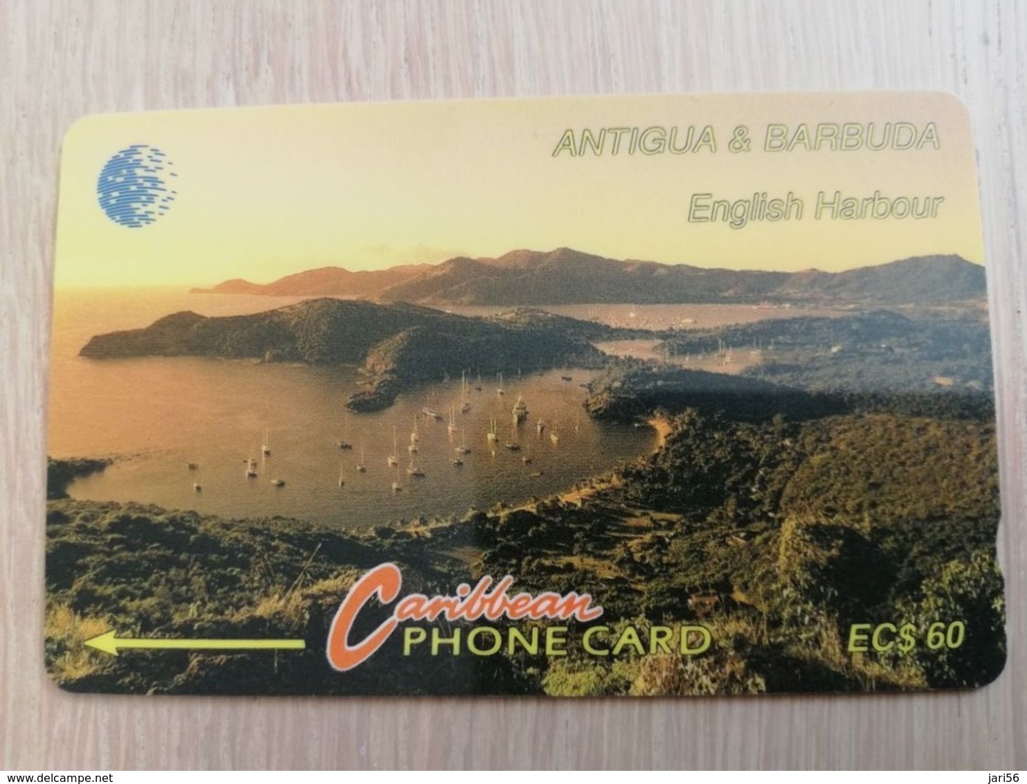 ANTIGUA & BARBUDA $ 60   ENGLISCH HARBOUR     ANT ??  CONTROL  NO NUMBER  MINT   NEW C&W LOGO **2604** - Antigua En Barbuda