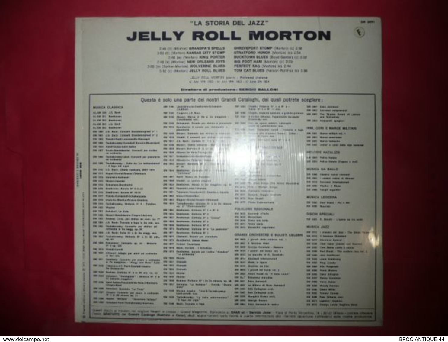LP33 N°5043 - JELLY ROLL MORTON - SM 3091 - Jazz