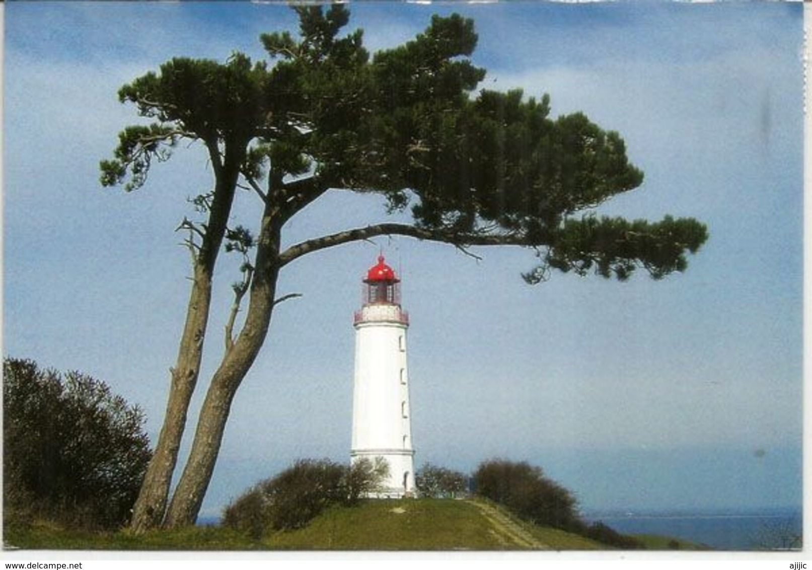 HIDDENSEE LIGHTHOUSE GERMANY, To ANDORRA,with Local Prevention Label COVID19 / QUEDA'T A CASA / STAY HOME.15/04/20 - Hiddensee