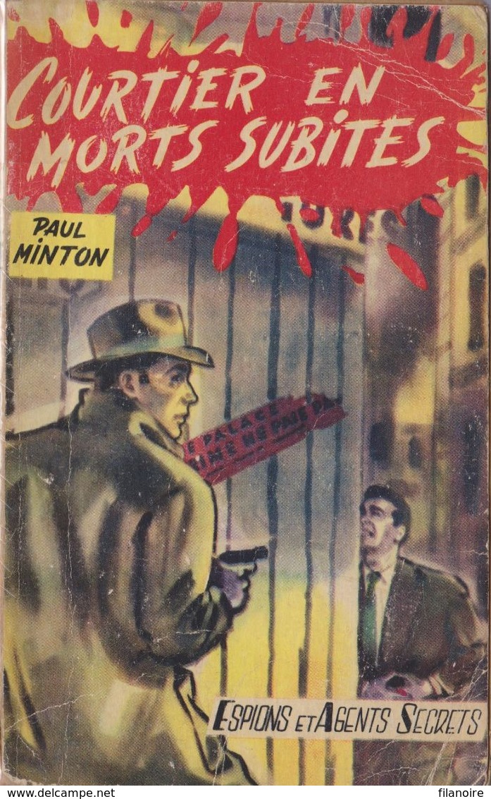 Paul MINTON Courtiers En Mort Subites (EO, 1955, Nouvelles Presses Mondiales) - Trotteur