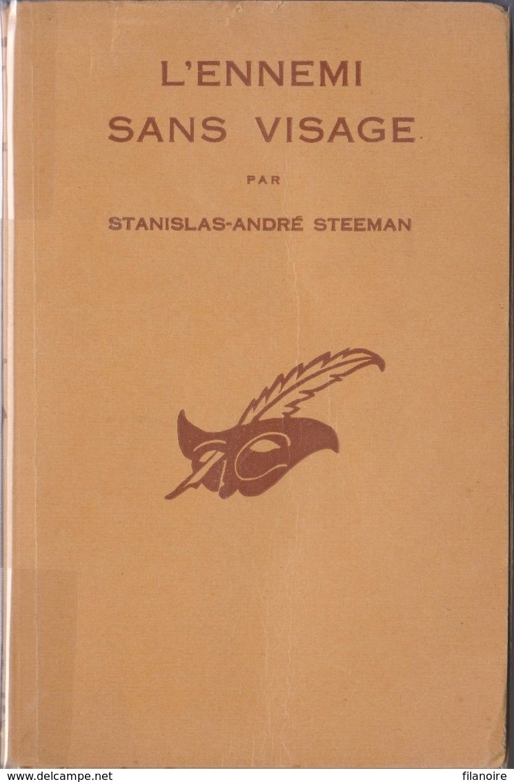 305 S. A. STEEMAN L’Ennemi Sans Visage Le Masque N°305 (EO, 1941) - Le Masque