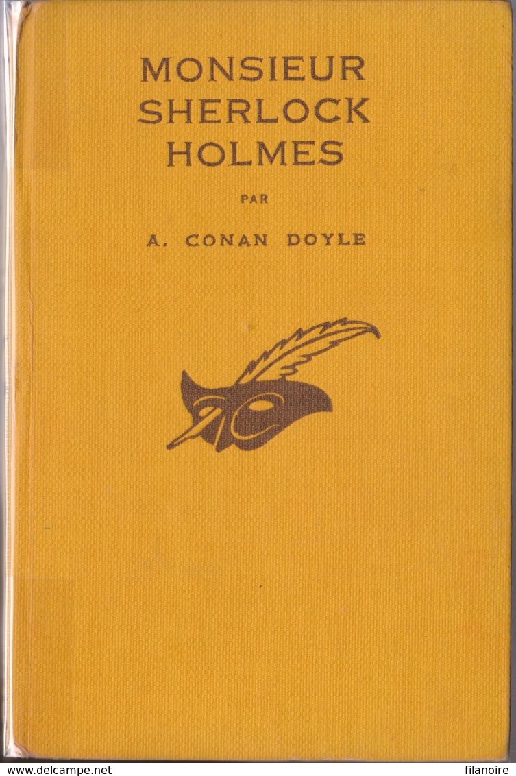 Arthur Conan DOYLE Monsieur Sherlock Holmes – Une Étude En Rouge Le Masque N°124 (EO, 1933) - Le Masque