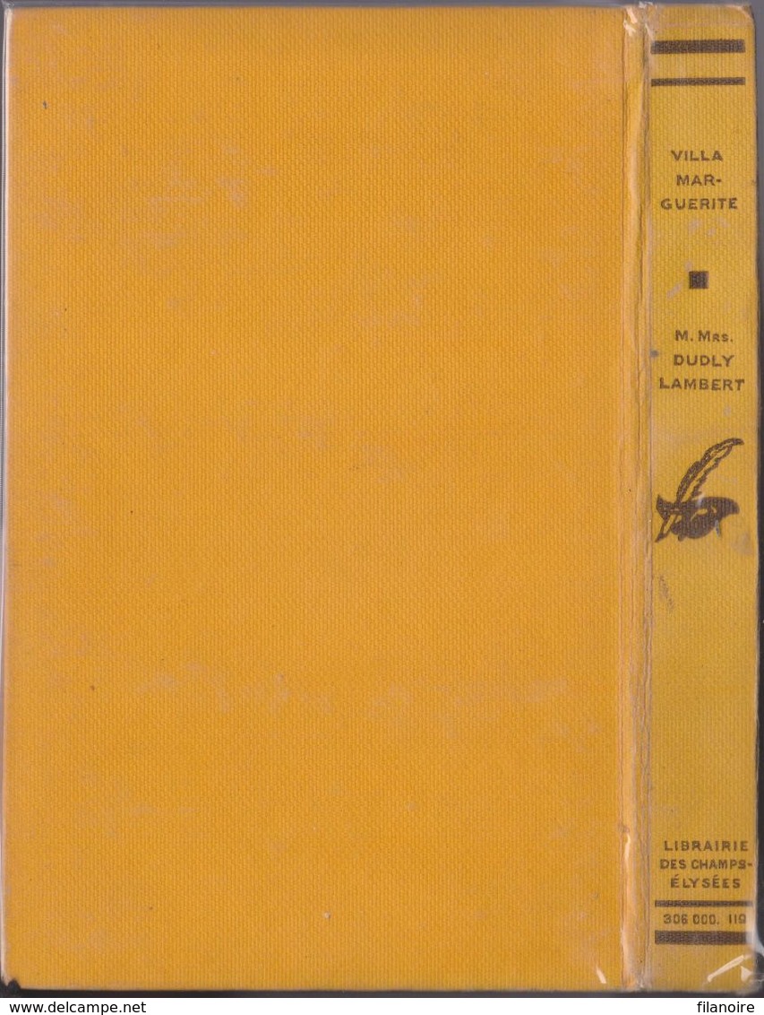 Rosa Et Dudley LAMBERT Villa Marguerite Le Masque N°112 (EO, 1932) - Le Masque