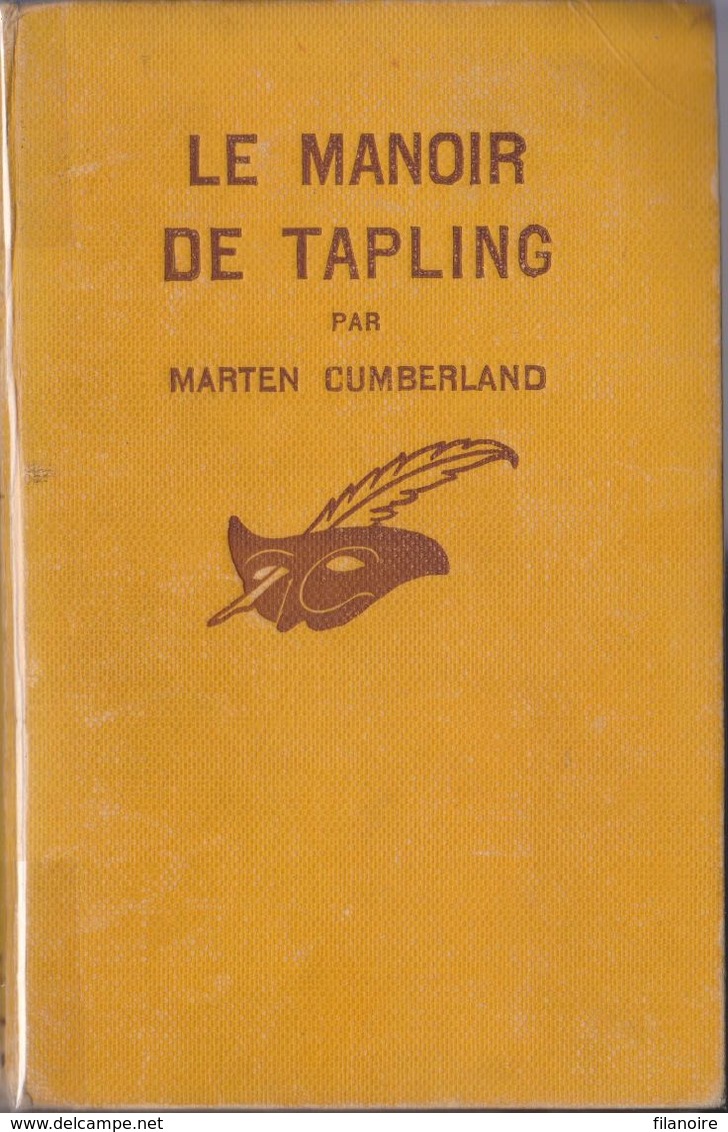 Marten CUMBERLAND Le Manoir De Tapling Le Masque N°32 (EO, 1929) - Le Masque