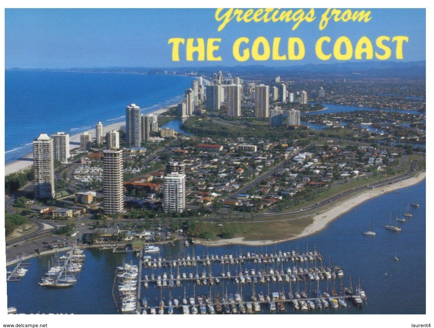 (A 34) Australia - QLD - Gold Coast From The Air - Gold Coast