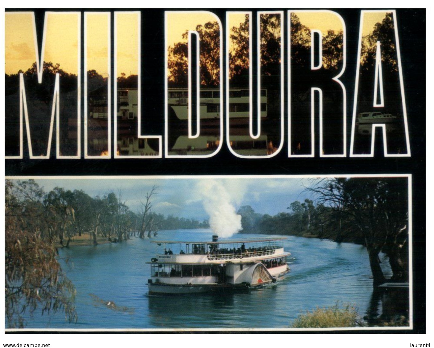 (A 34) Australia - VIC - Mildura And Paddle Steamer - Mildura