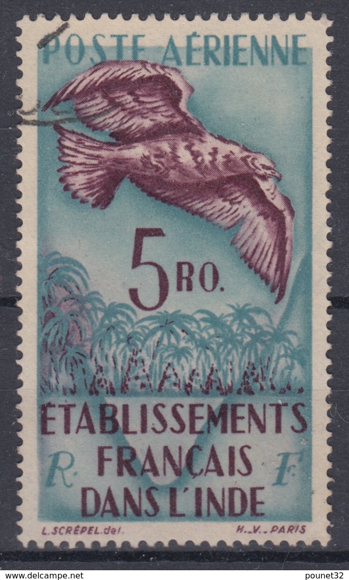 INDE : POSTE AERIENNE OISEAU N° 20 OBLITERATION TRES DISCRETE - Oblitérés