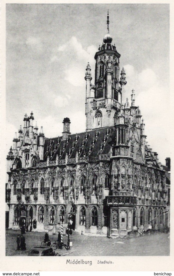 CPA MIDDELBURG - STADHUIS - NIEUW - NIET CIRCULATIE. - Middelburg