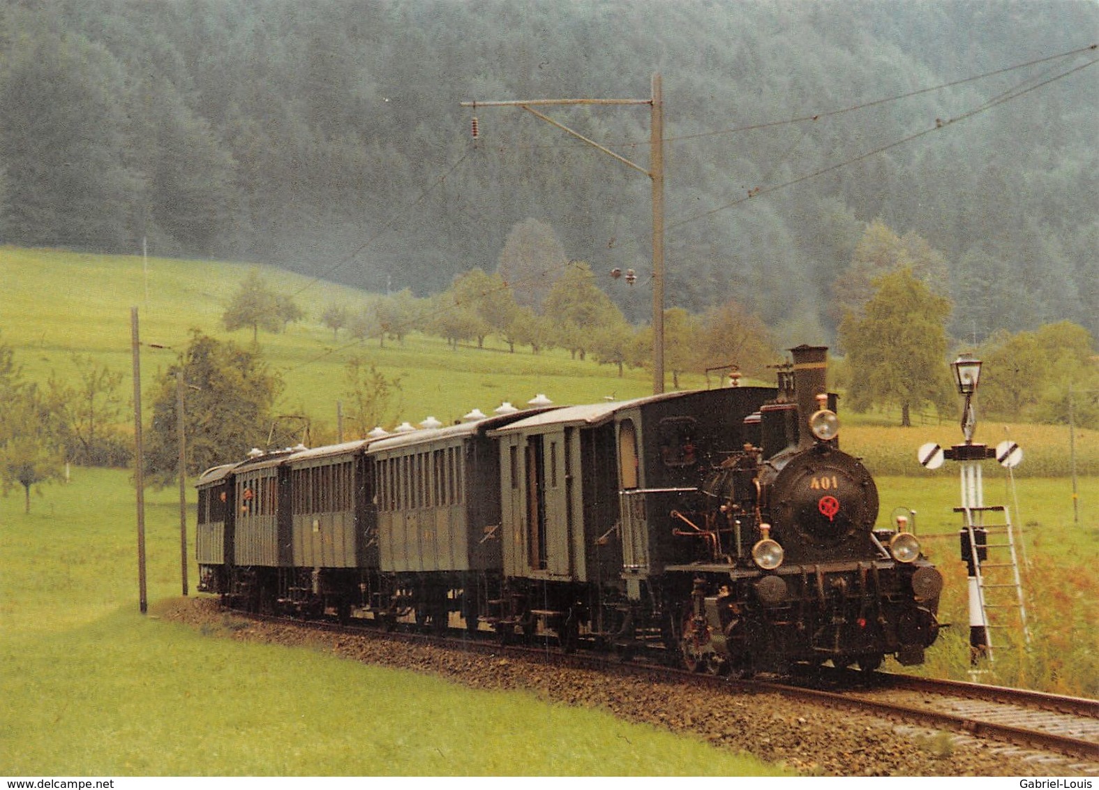 Bäretswil DVZO Dampfbahn-Verein Zürcher Oberland  (reproduction 10 X 15 Cm) Bahn - Bäretswil