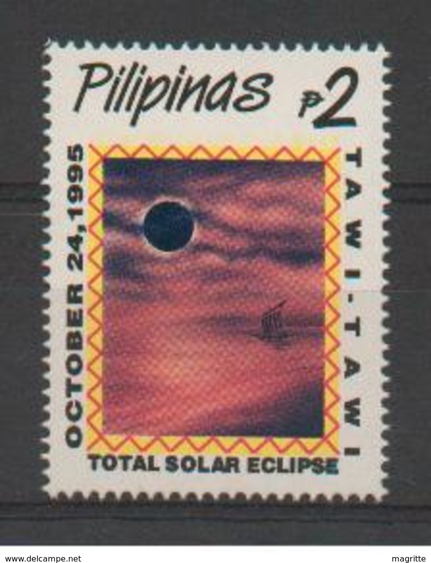 Philippines 1995 Eclipse Totale De Soleil Tawi - Tawi Filippines Total Solar Eclipse - Astronomy