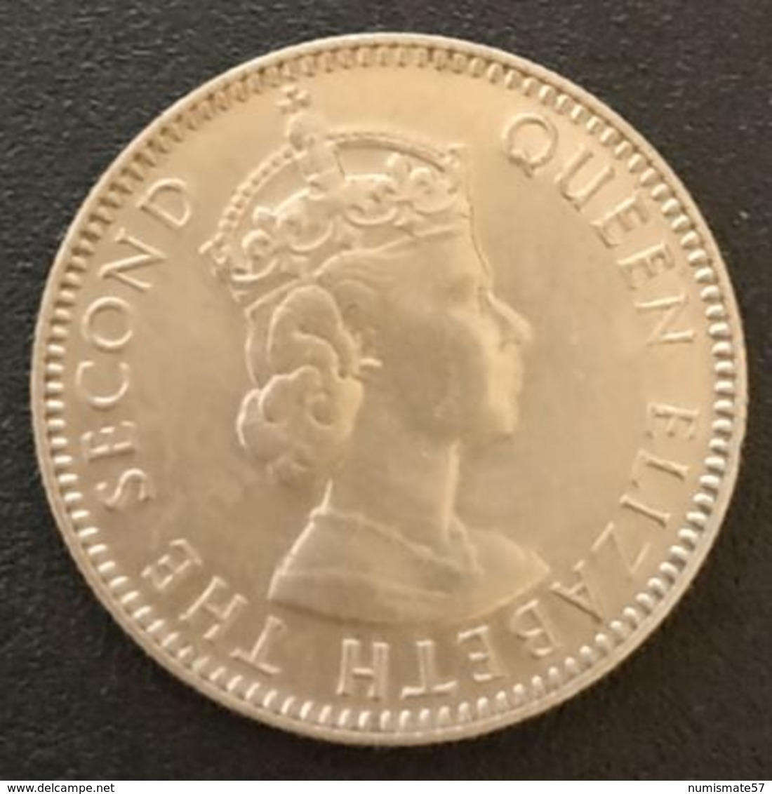 SEYCHELLES - 25 CENTS 1972 - Elizabeth II - KM 11 - Seychelles