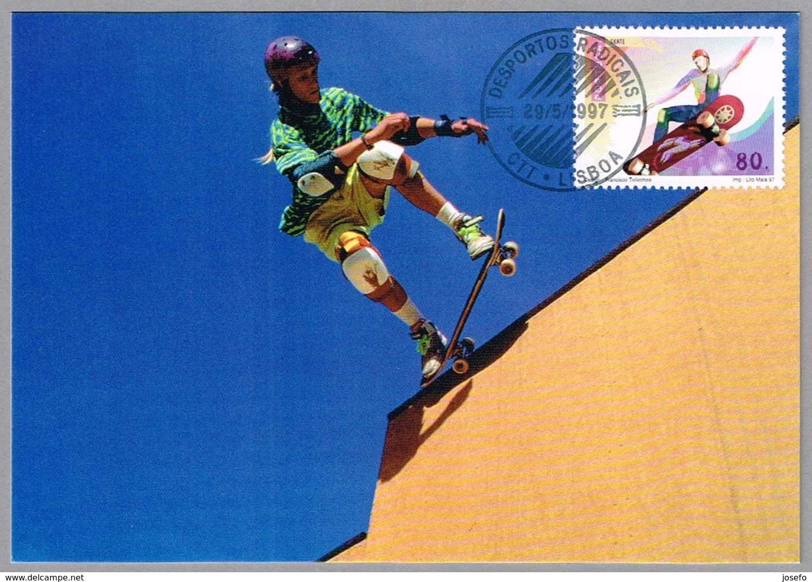 SKATE - SKATER. TM/MC Lisboa 1997 - Skateboard