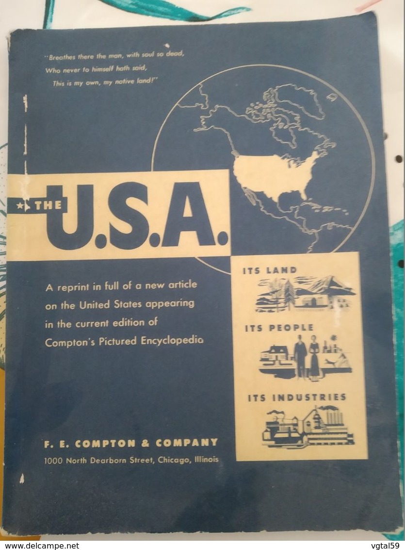 The USA - LAND PEOPLE INDUSTRIES - COMPTON & COMPANY - Culture