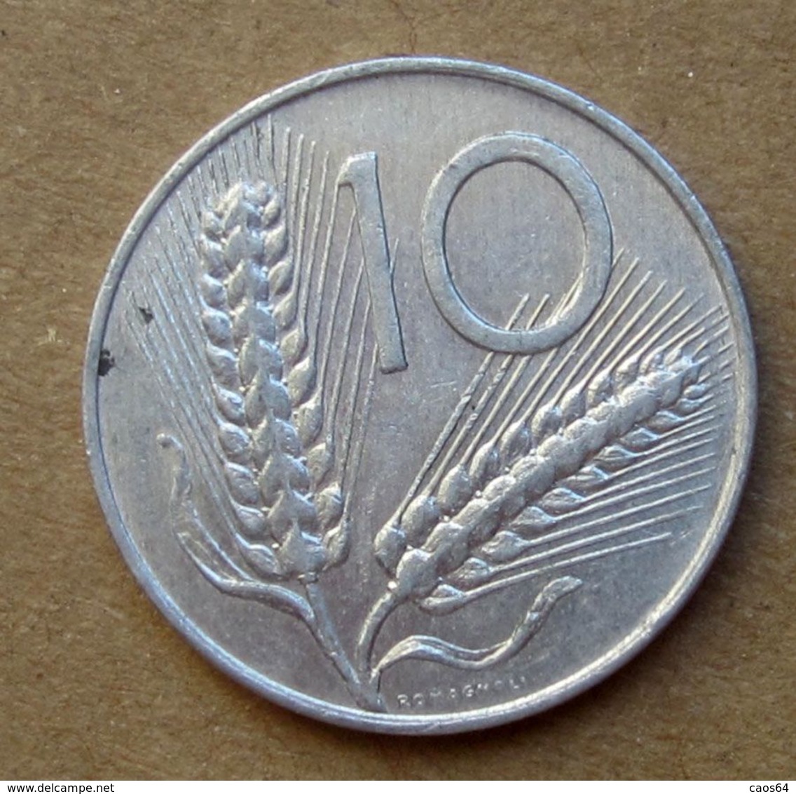 1974 R - ITALIA 10 Lire Aratro / Spighe - Circolata - 10 Lire