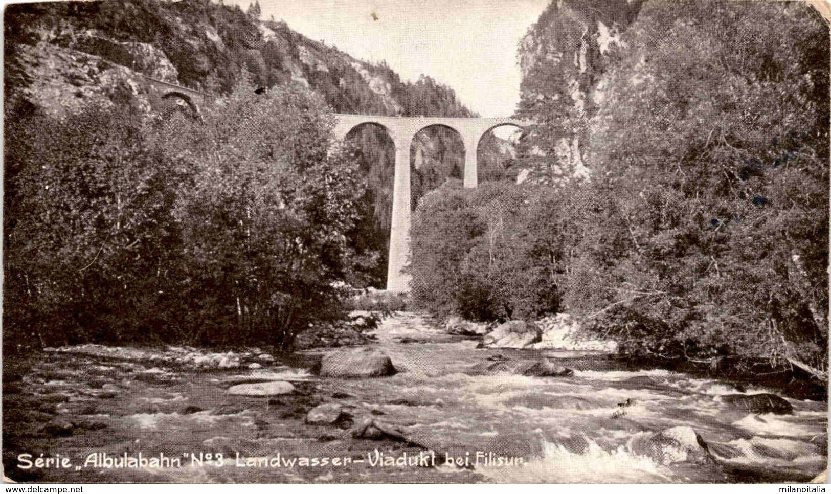 Albulabahn - Landwasser-Viadukt Bei Filisur * 26. 7. 1906 - Filisur