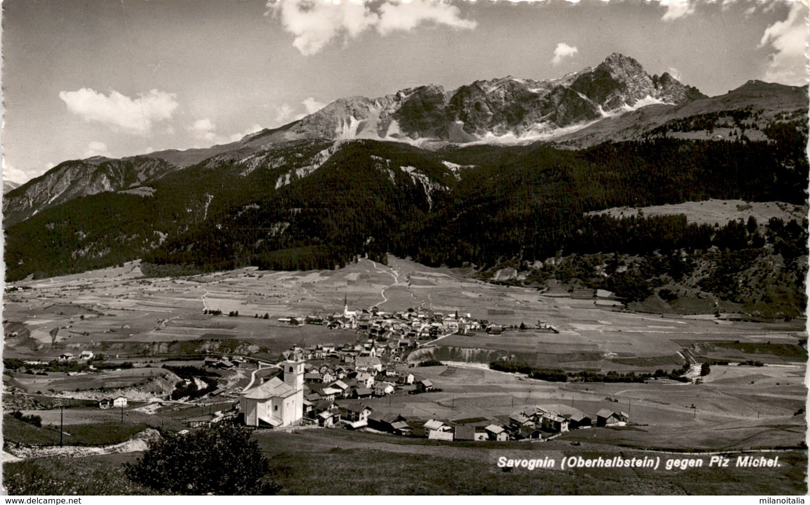 Savognin (Oberhalbstein) Gegen Piz Michel (24747) - Savognin